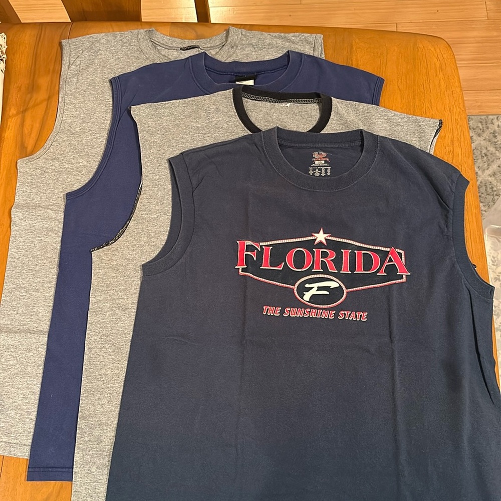 Lot of 6 Men’s sleeveless tank tops